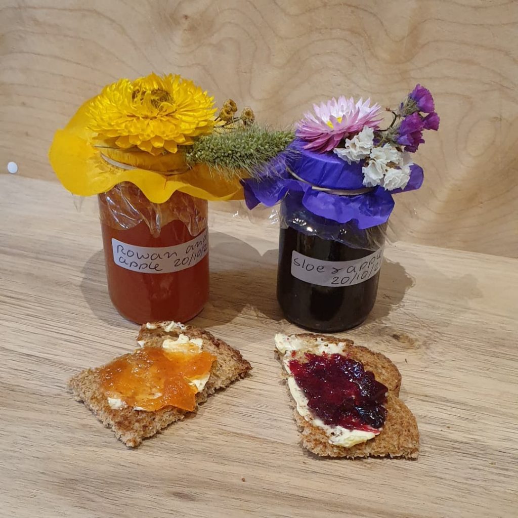 Locally foraged jam with a floral twist.