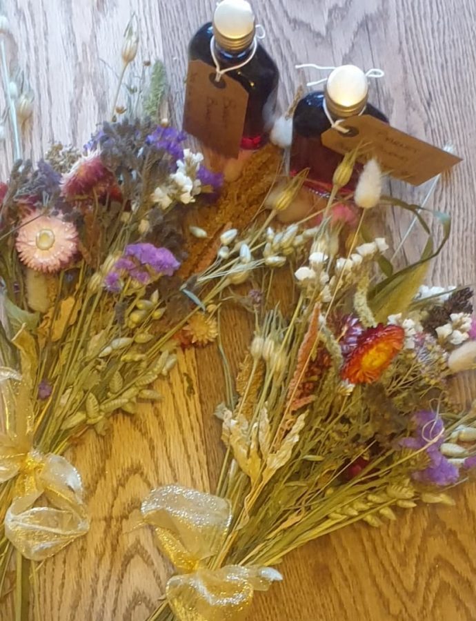 Bouquets & Sloe Gin for Christmas